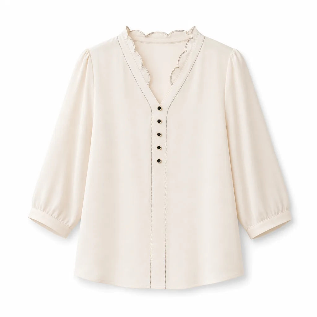 Destiny V-Neck Blouse