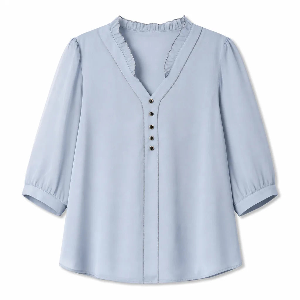 Destiny V-Neck Blouse