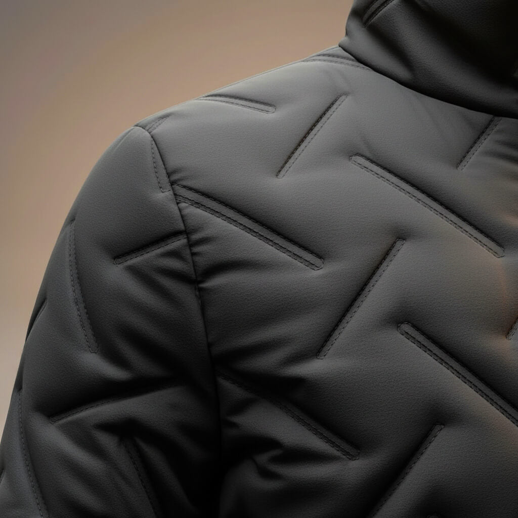 Grant Quilted Down Jacket  - By Qivii