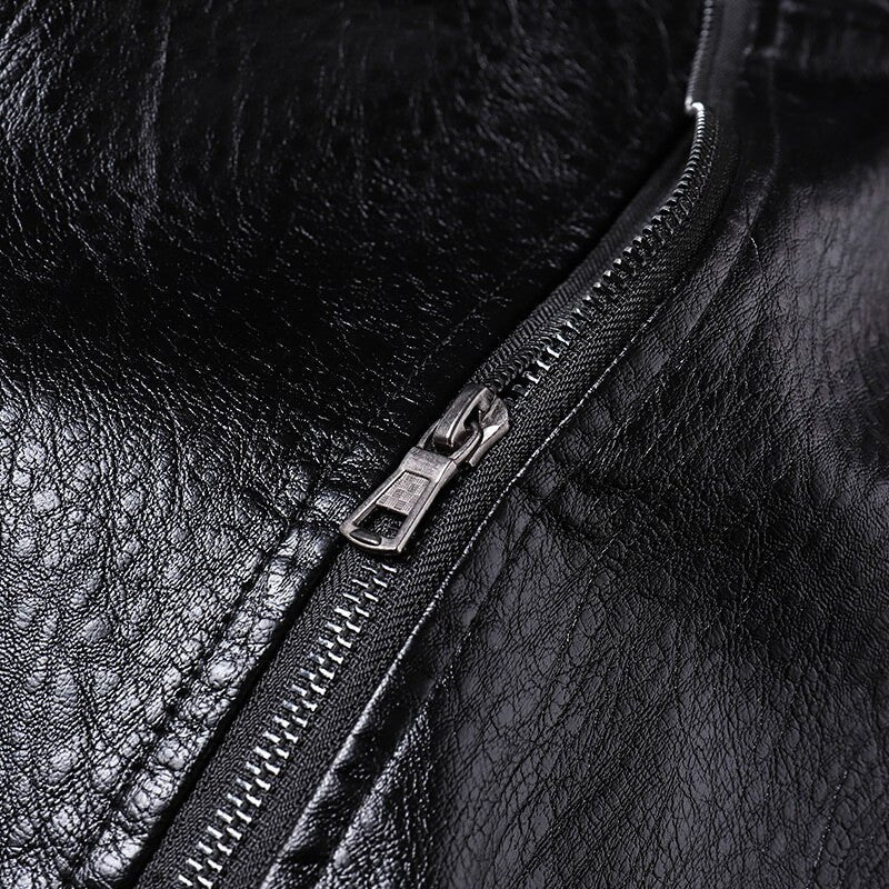 Matteo Verdi Leather Jacket  - By Qivii