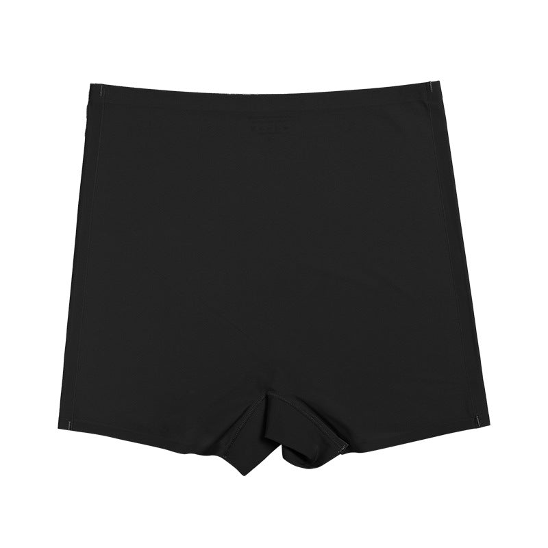 Solid Elastic Seamless Non-Slip Boyshorts Underwear  - By Qivii