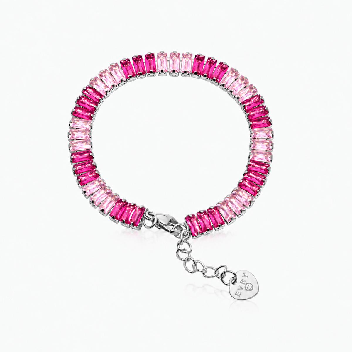Frost Beam Tennis Bracelet