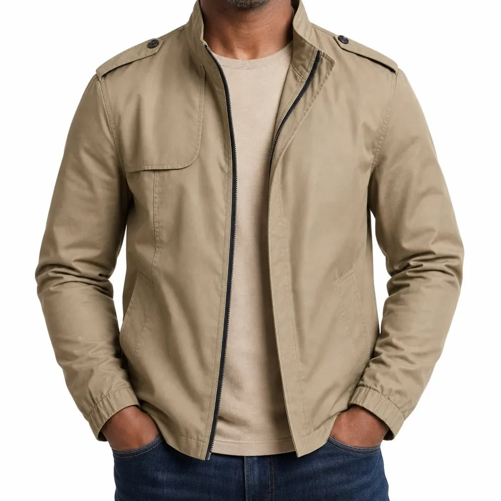 Duncan | Mens Windbreaker Zip Jacket