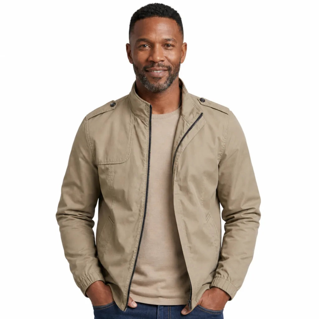 Duncan | Mens Windbreaker Zip Jacket