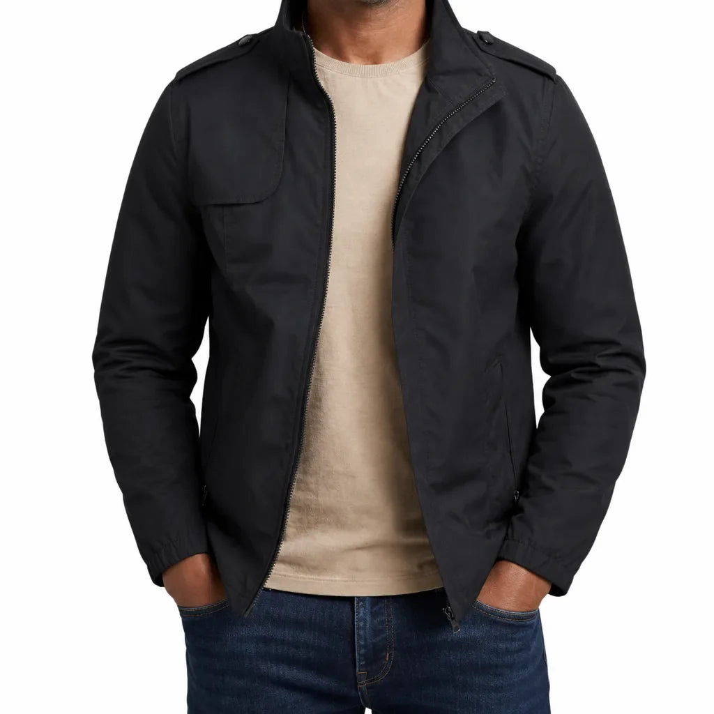 Duncan | Mens Windbreaker Zip Jacket