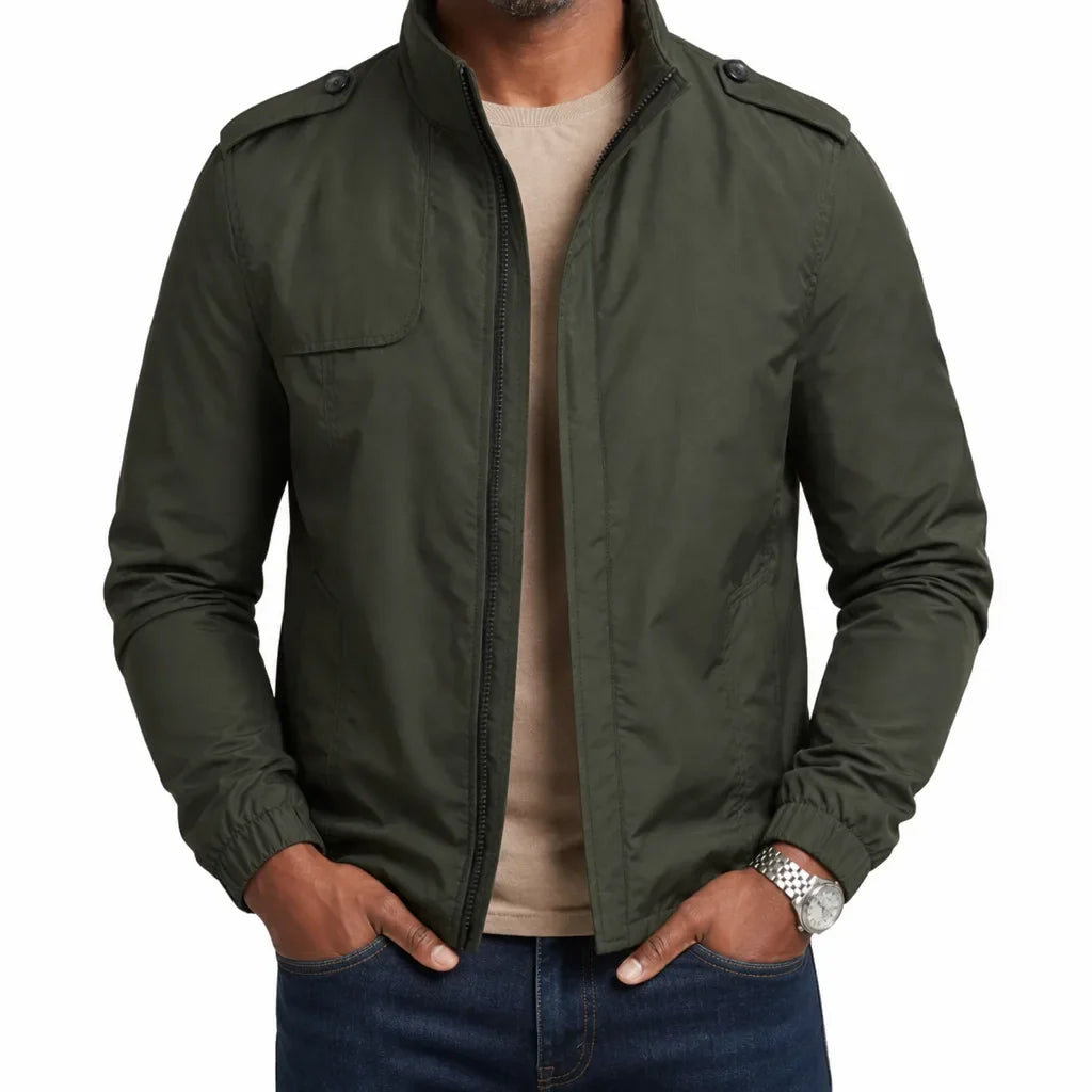 Duncan | Mens Windbreaker Zip Jacket