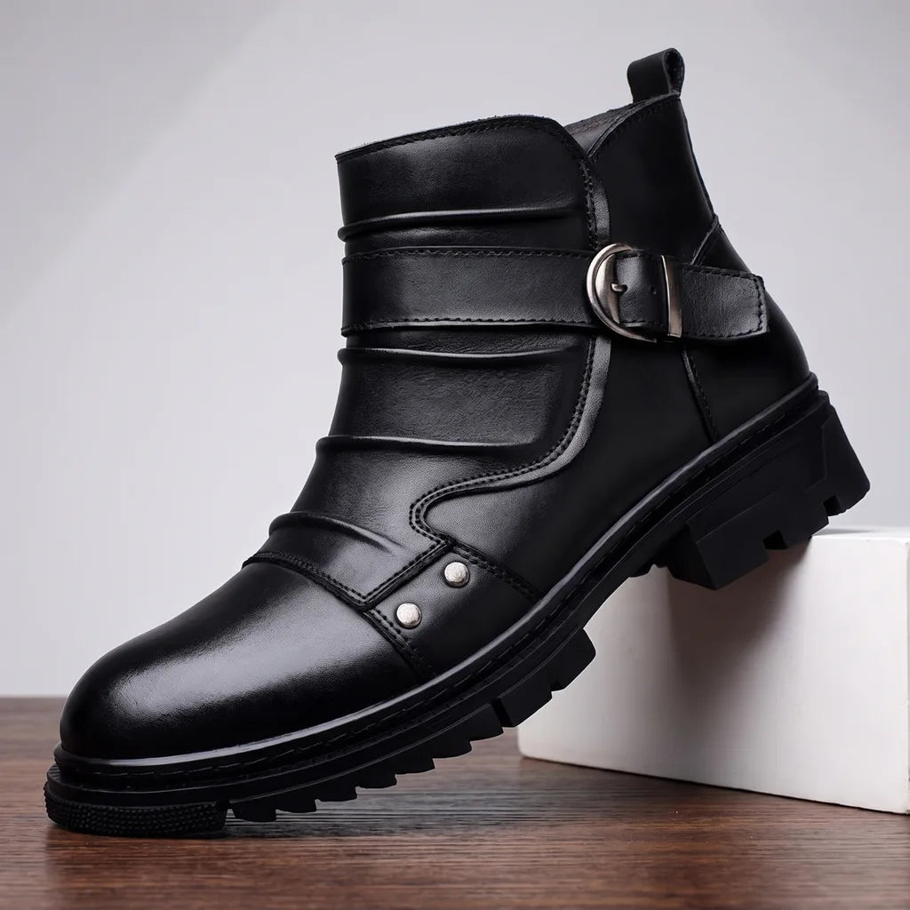 Duncan | Mens Fall Work Buckle Boots