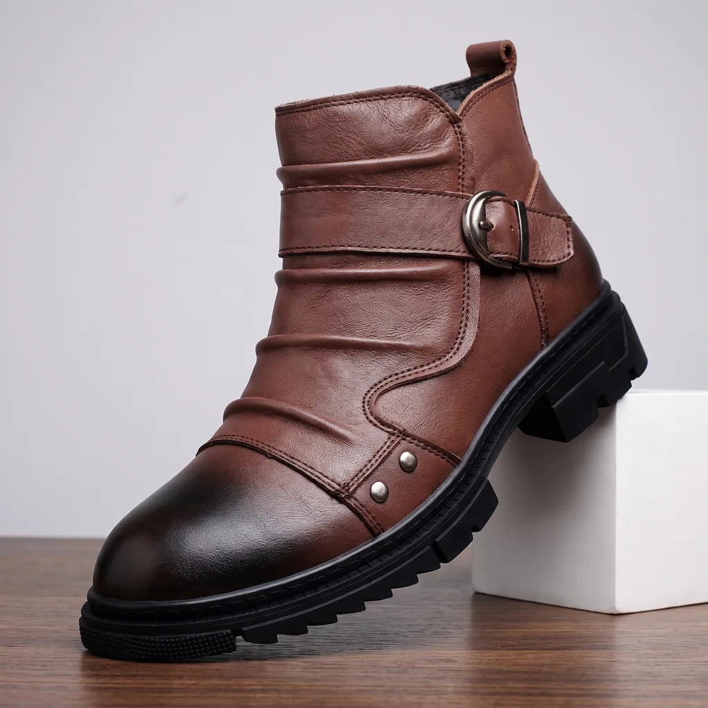 Duncan | Mens Fall Work Buckle Boots