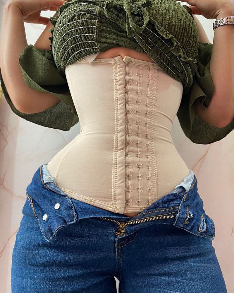 Shapshe® High Compression Waist Trainer Tummy Control Hourglass Figure Cincher  - By Qivii