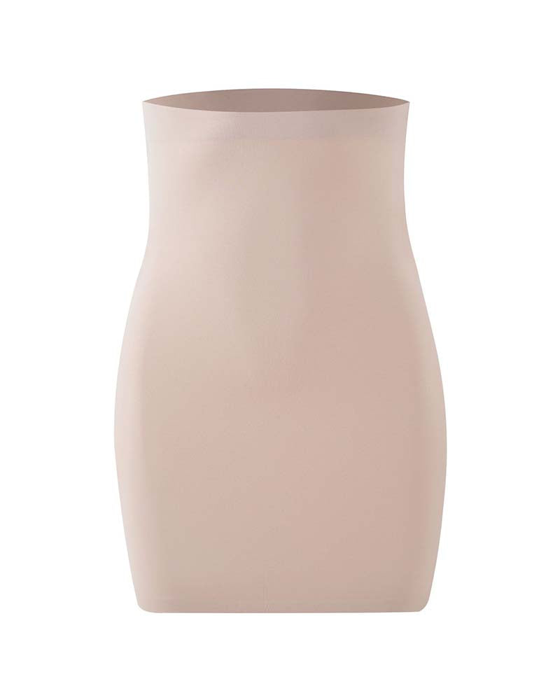 Toning Abdomen Breathable Seamless Body Lift Hip Bodycon Mini Skirt  - By Qivii