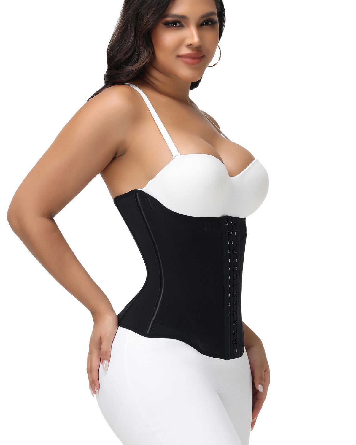 Shapshe® Fajas Colombianas Hooks Tummy Control Waist Trainer