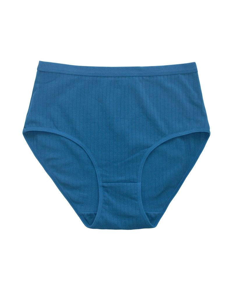High Waist Pure Cotton Panties Tummy Control Breathable Underwear  - By Qivii