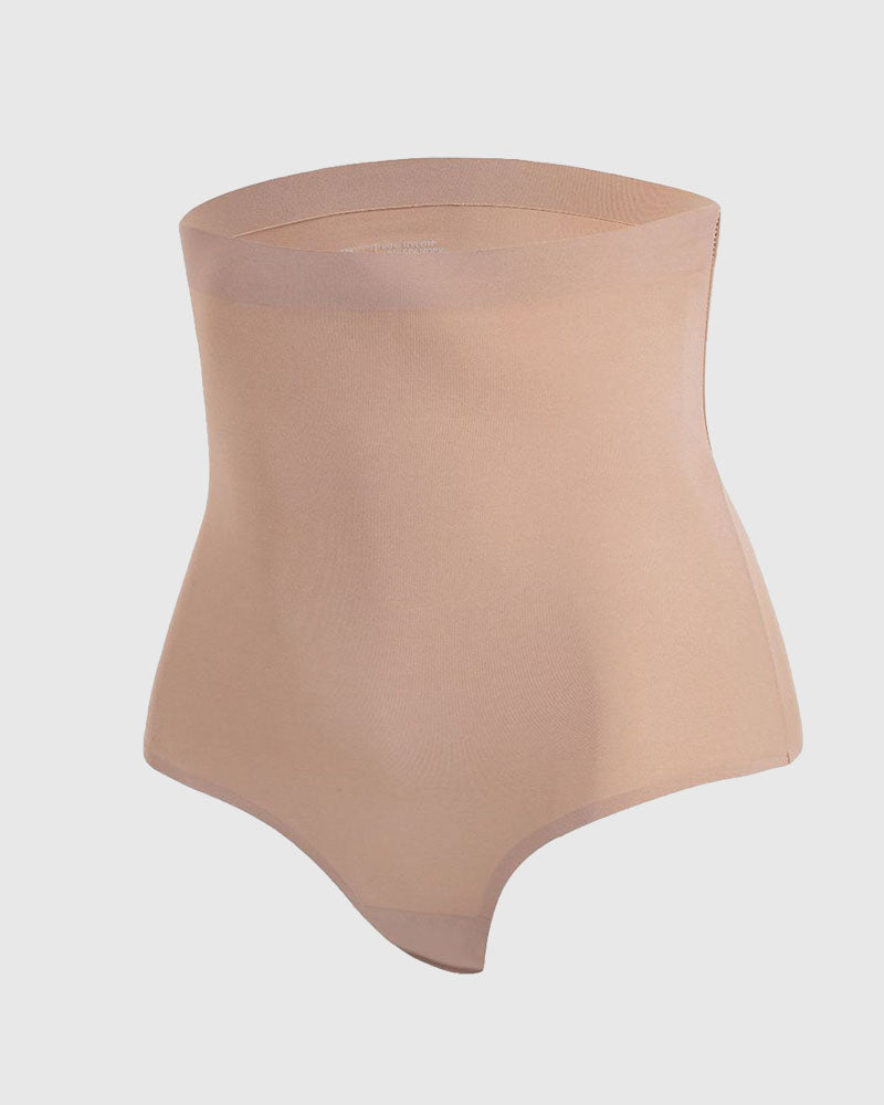 Women's Skinny Seamless High Waist Shaper Thong  - By Qivii