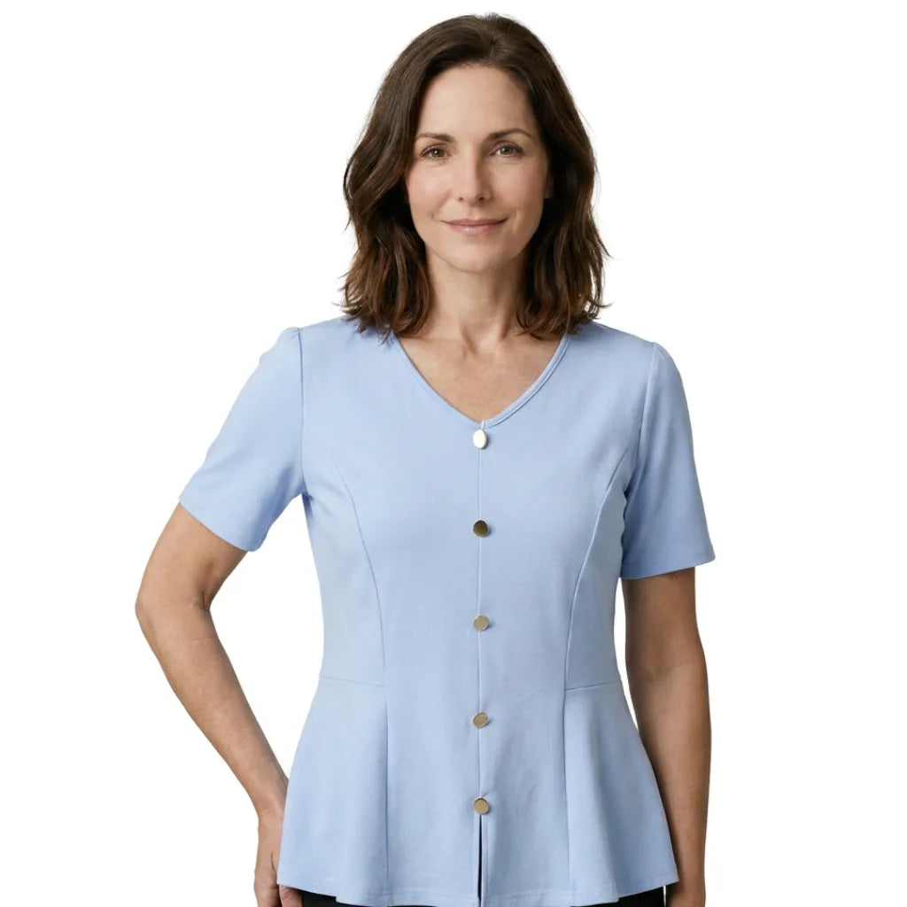 Eden V-Neck Design Blouse