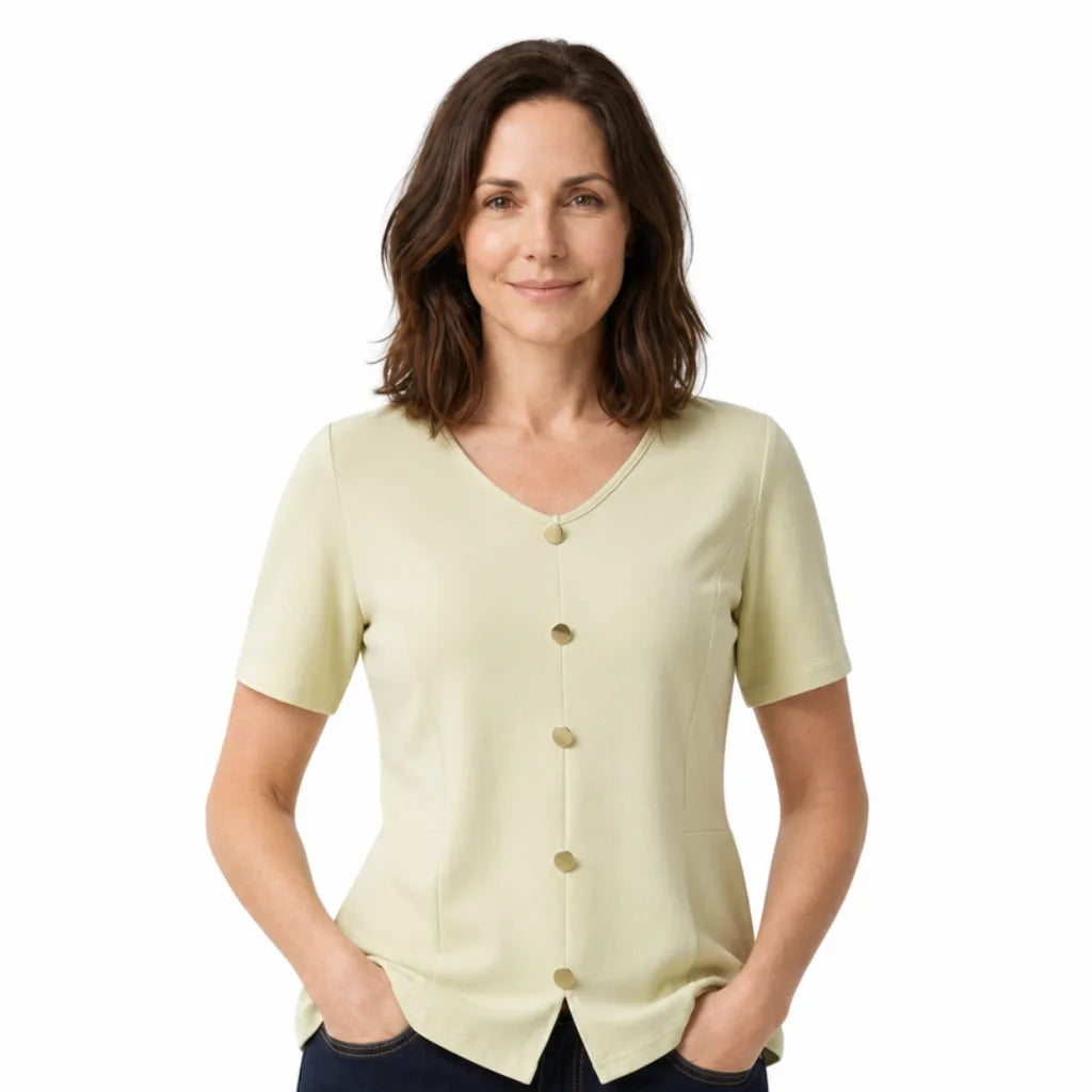 Eden V-Neck Design Blouse