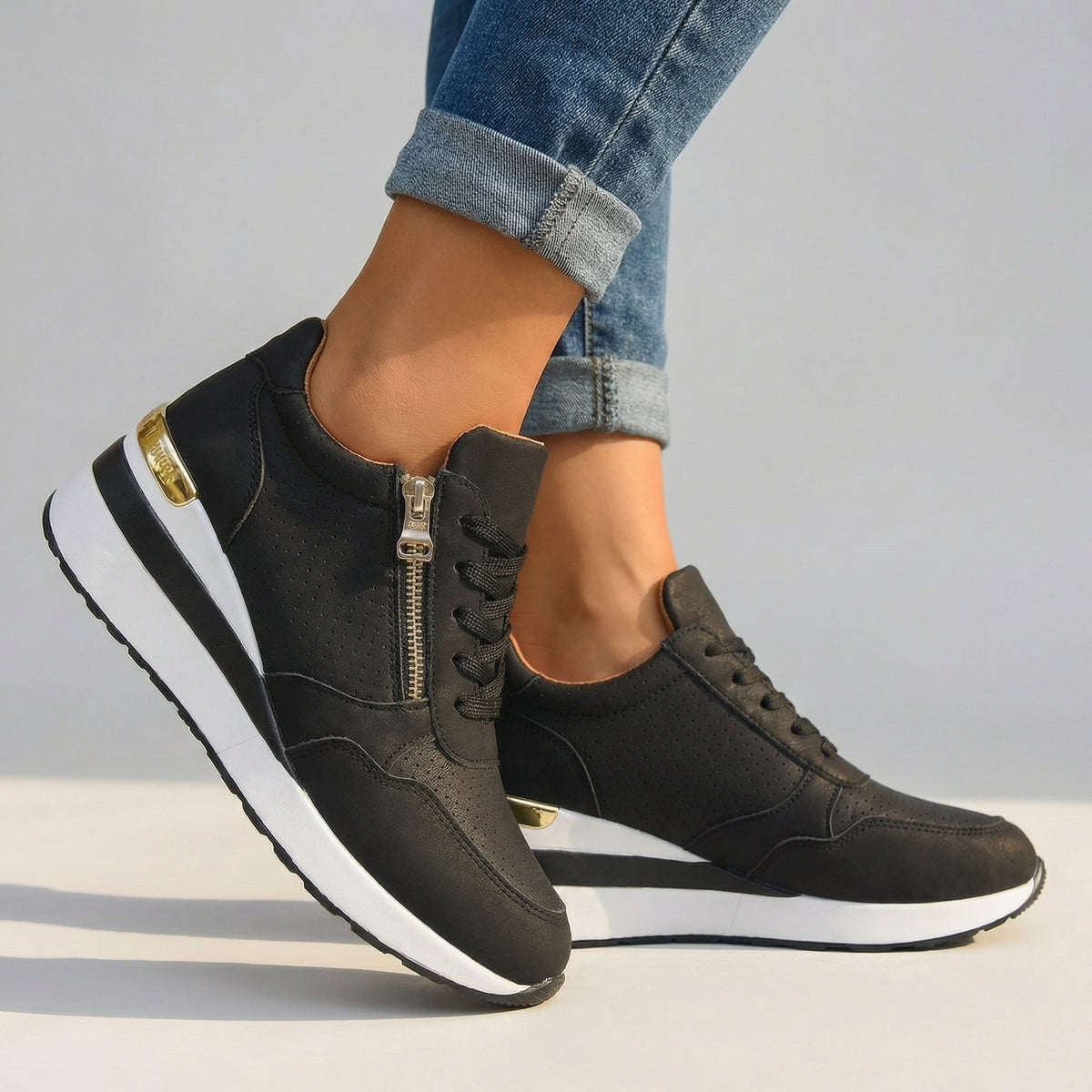 Elara Wedge Sneakers