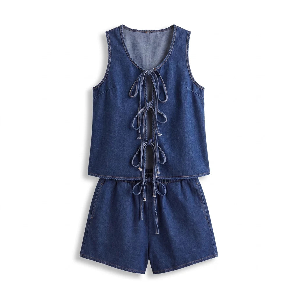 Eleanor Denim Set