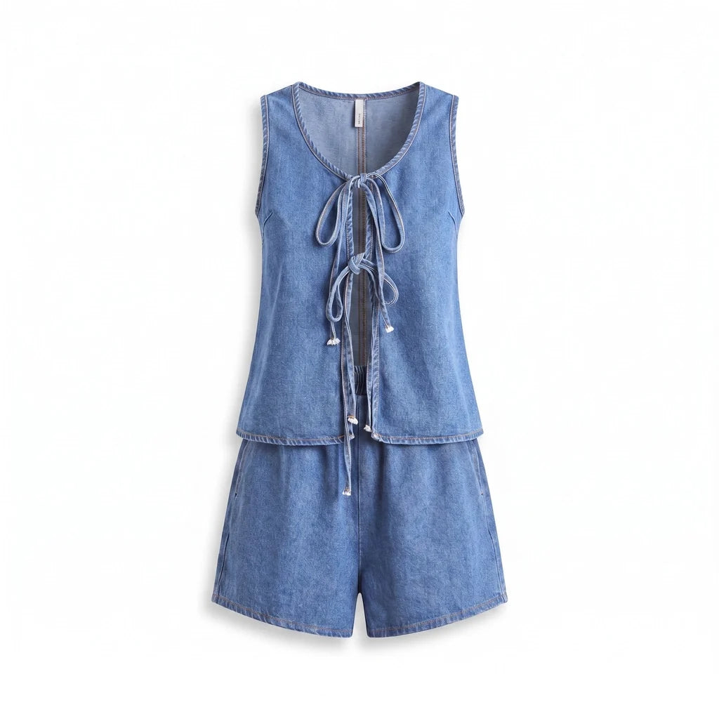 Eleanor Denim Set