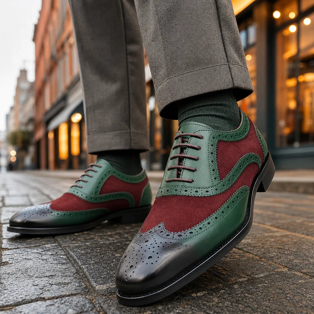 Elias Leather Brogues