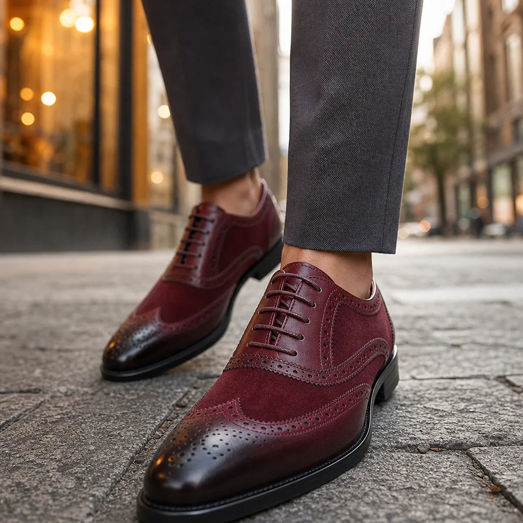 Elias Leather Brogues