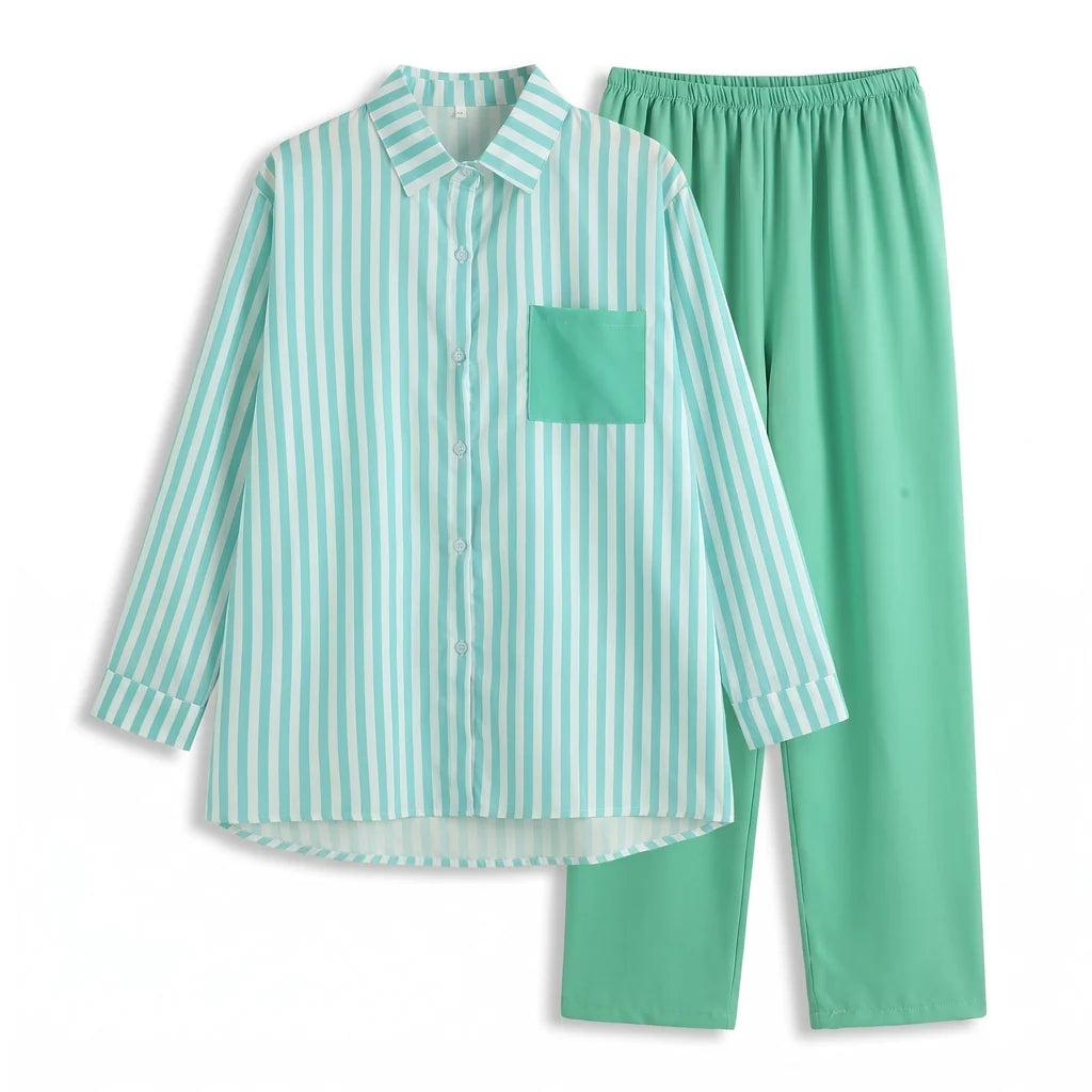 Elinor Stripe Two-Piece Set