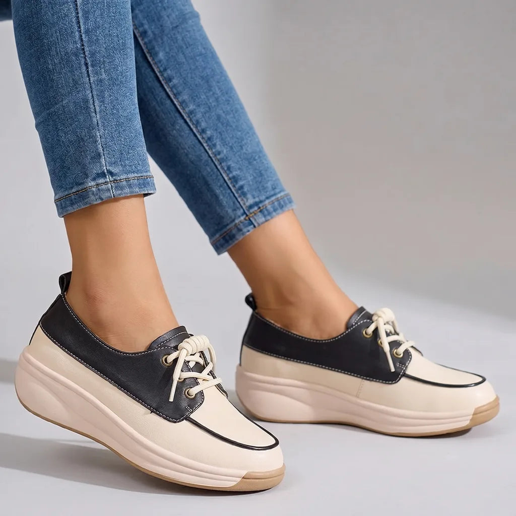 Eliza Wedge Slip-On Flats