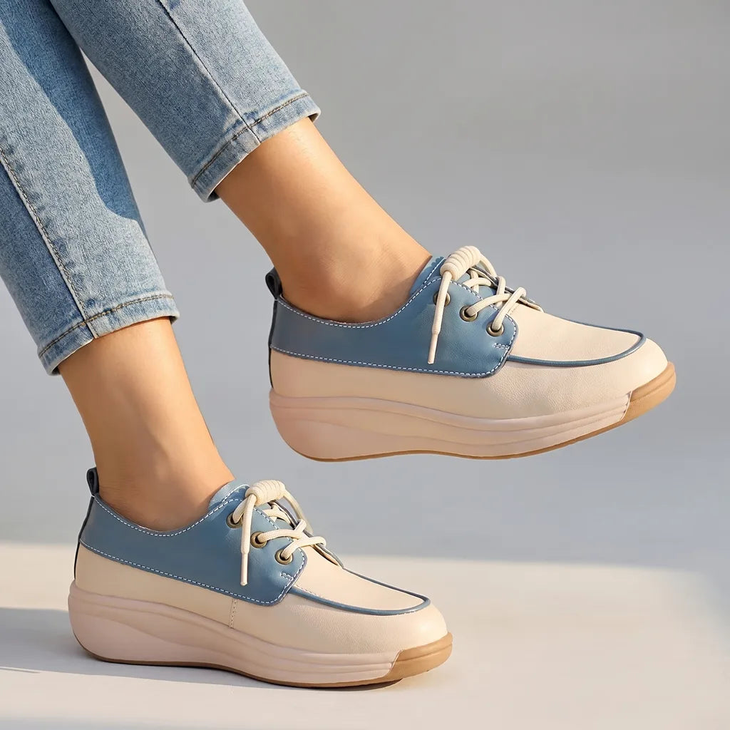 Eliza Wedge Slip-On Flats