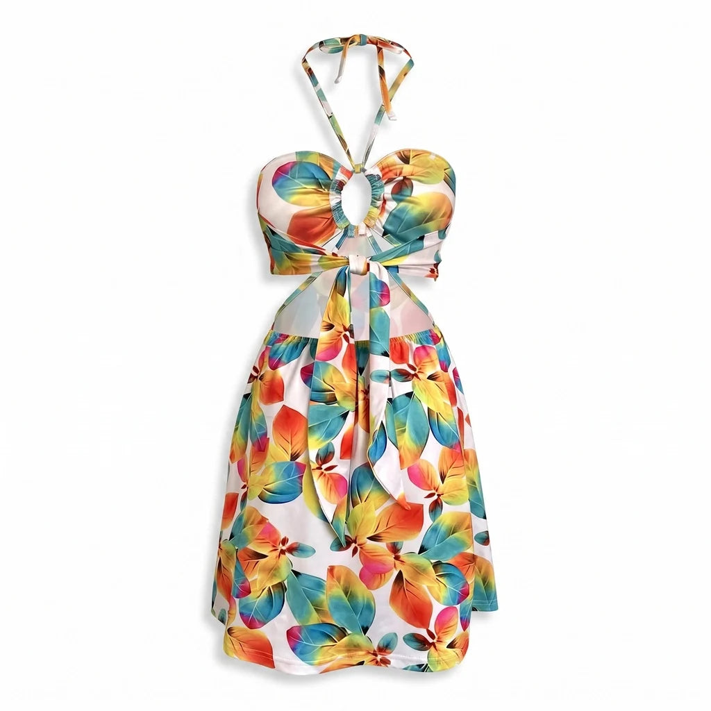 Eloise Cutout Floral Dress
