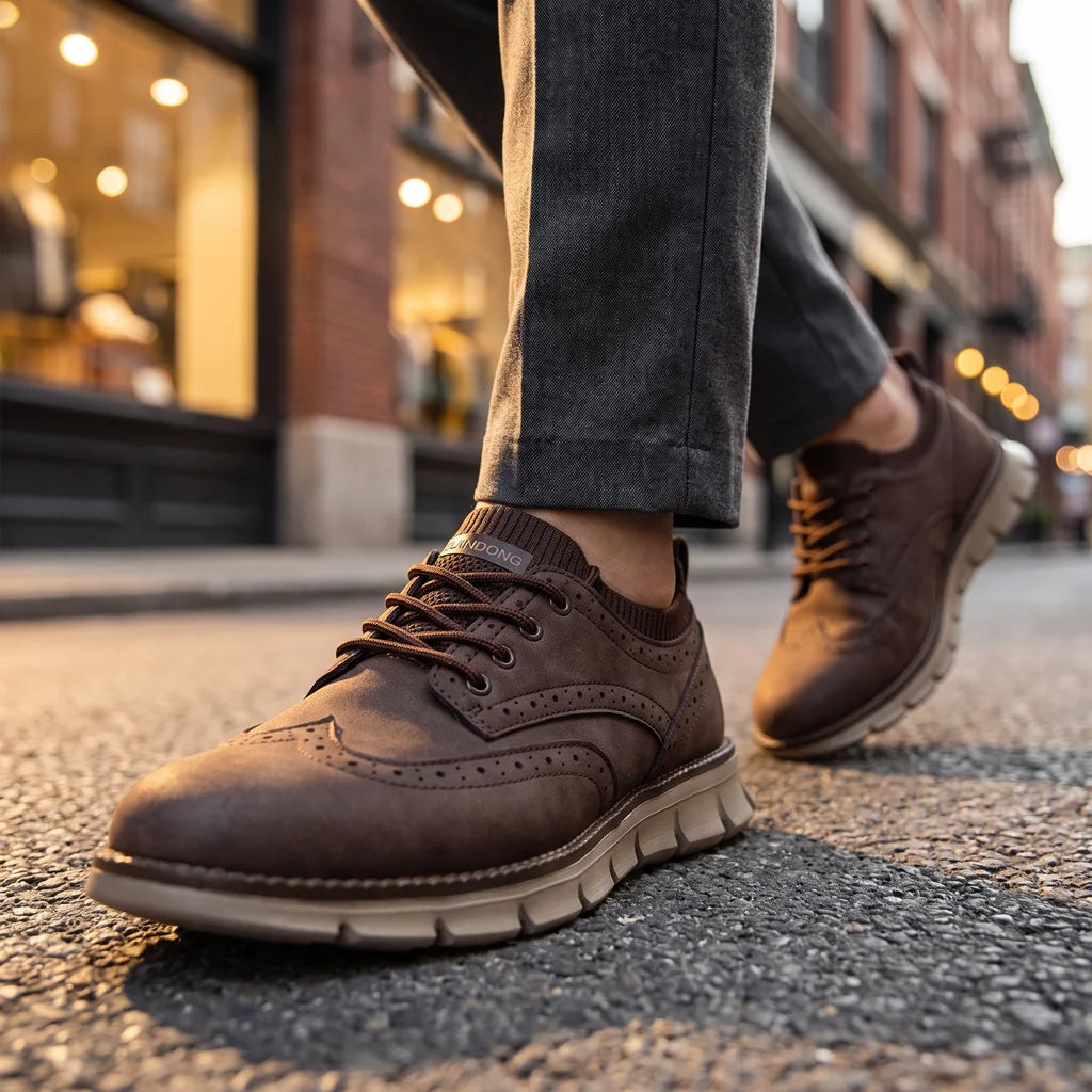 Men's casual sneakers by Hudson Ridge, Emile style, featuring multi-color design and comfortable loafers for everyday wear.