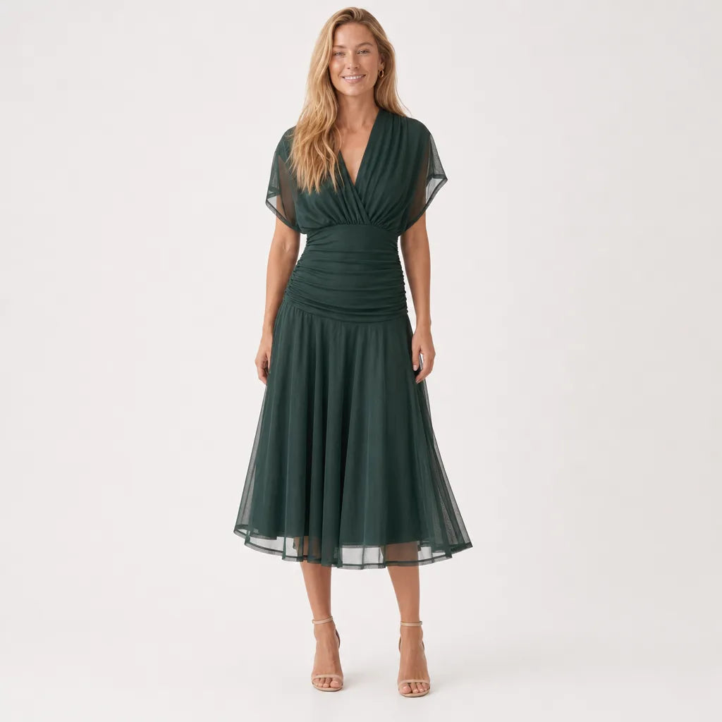 Emmeline | Womens Fall Midi Dress