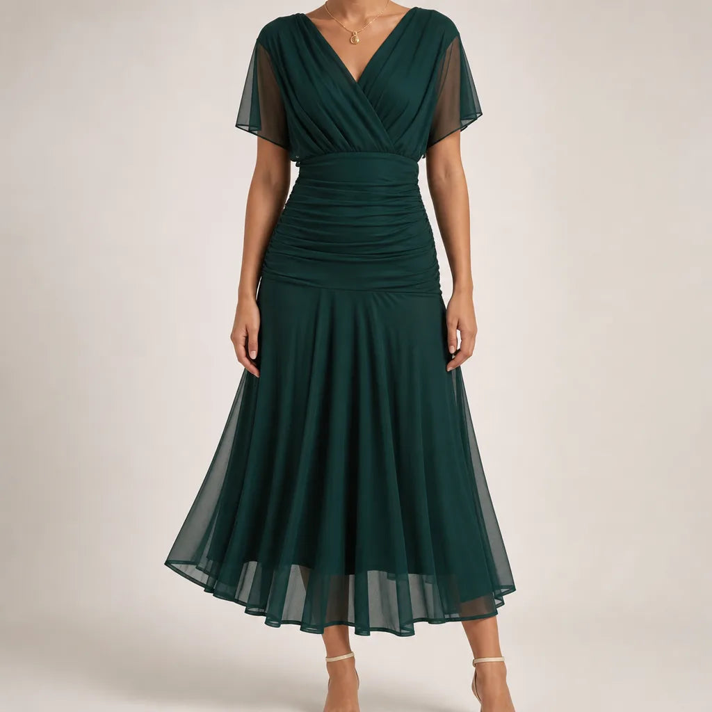 Emmeline | Womens Fall Midi Dress