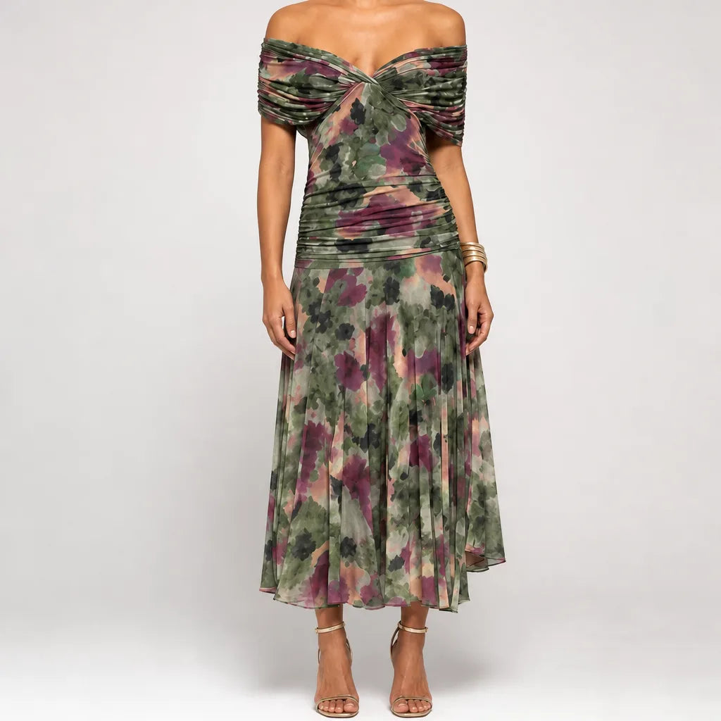Emmeline | Womens Fall Midi Dress