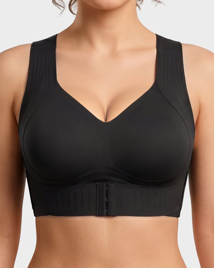 Posture Support Wireless Deep V Shaping Bra