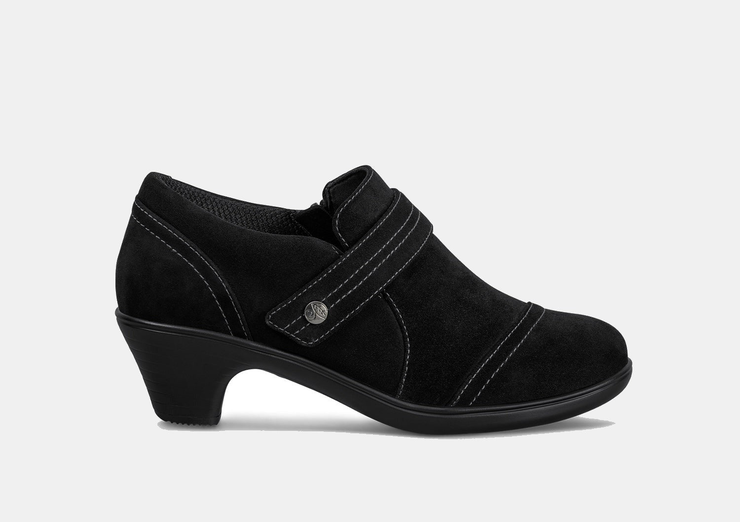 Eva – Samtweiche Eleganz in tiefem Schwarz  - By Qivii