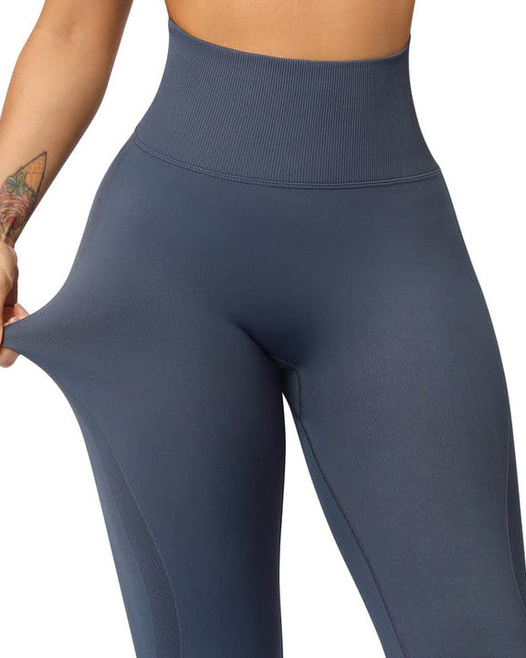 Buttery Soft Butt Lifter High Waisted Yogo Leggings  - By Qivii