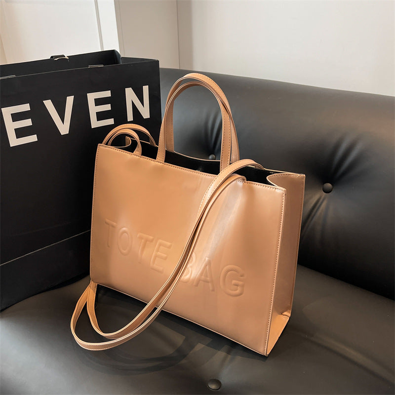 Women's Heritage Commuter Tote - Oversized Vintage Carryall with Detachable Strap