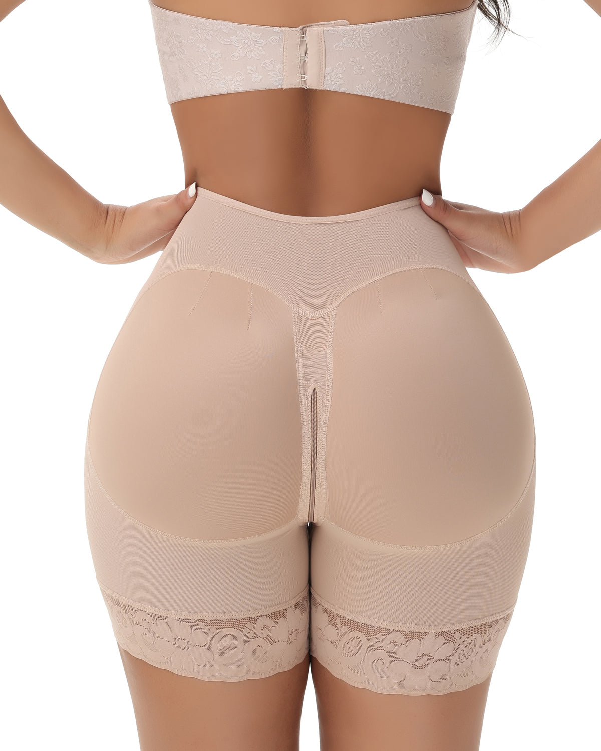 Shapshe® Seamless Compression Fajas Shorts Tummy Control Shapewear Shorts  - By Qivii