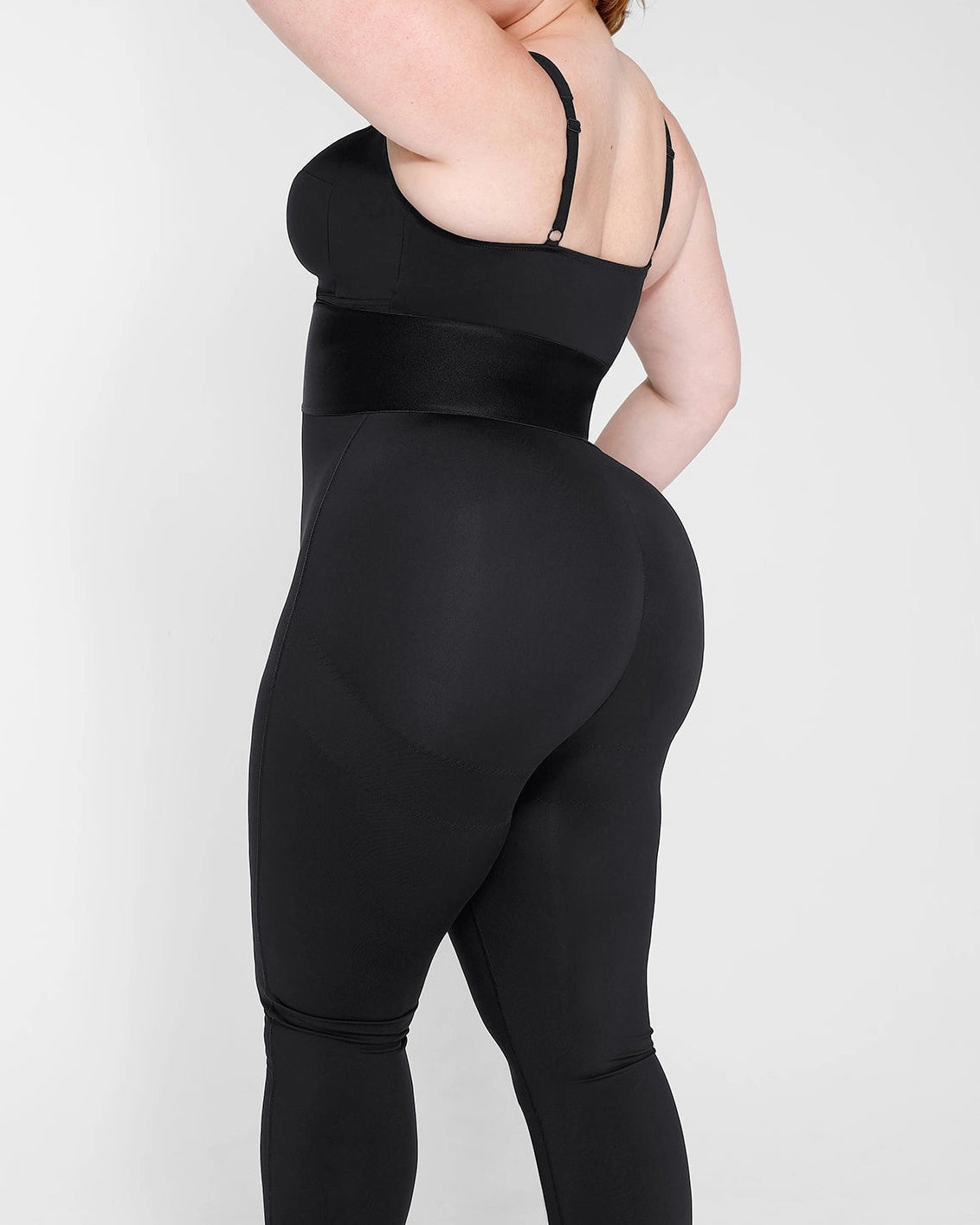 Shapshe® Women's Sleeveless Jumpsuit Tummy Control One Piece Waistband Bodycon Yoga Romper  - By Qivii