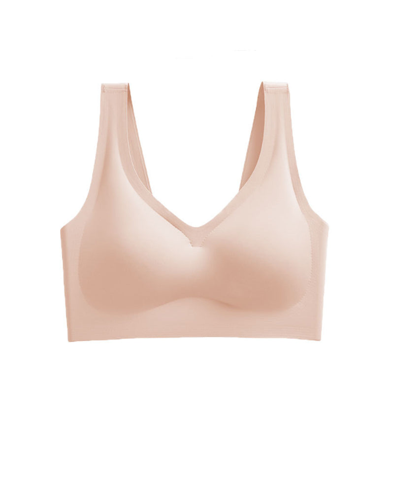 Seamless Full up back Buckle Sports Yoga Bra Underwear  - By Qivii