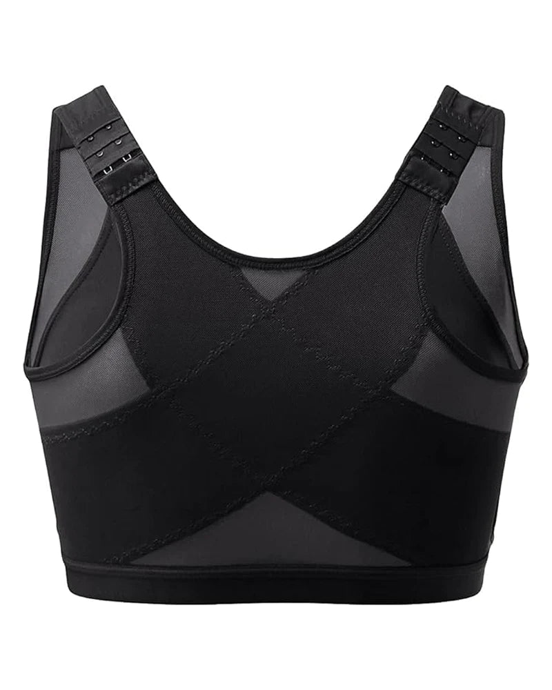 Women Front Closure With Adjustable Shoulder Straps Shaping Bras  - By Qivii