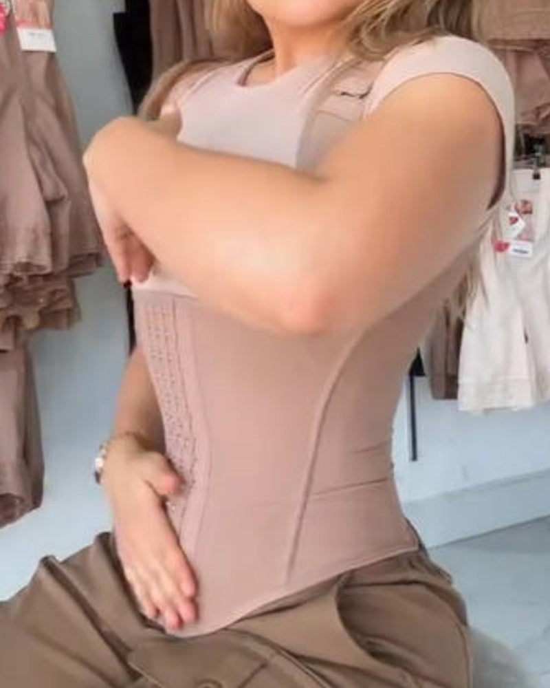 Fajas Colombianas Hook And Eyes Tummy Tuck Corset