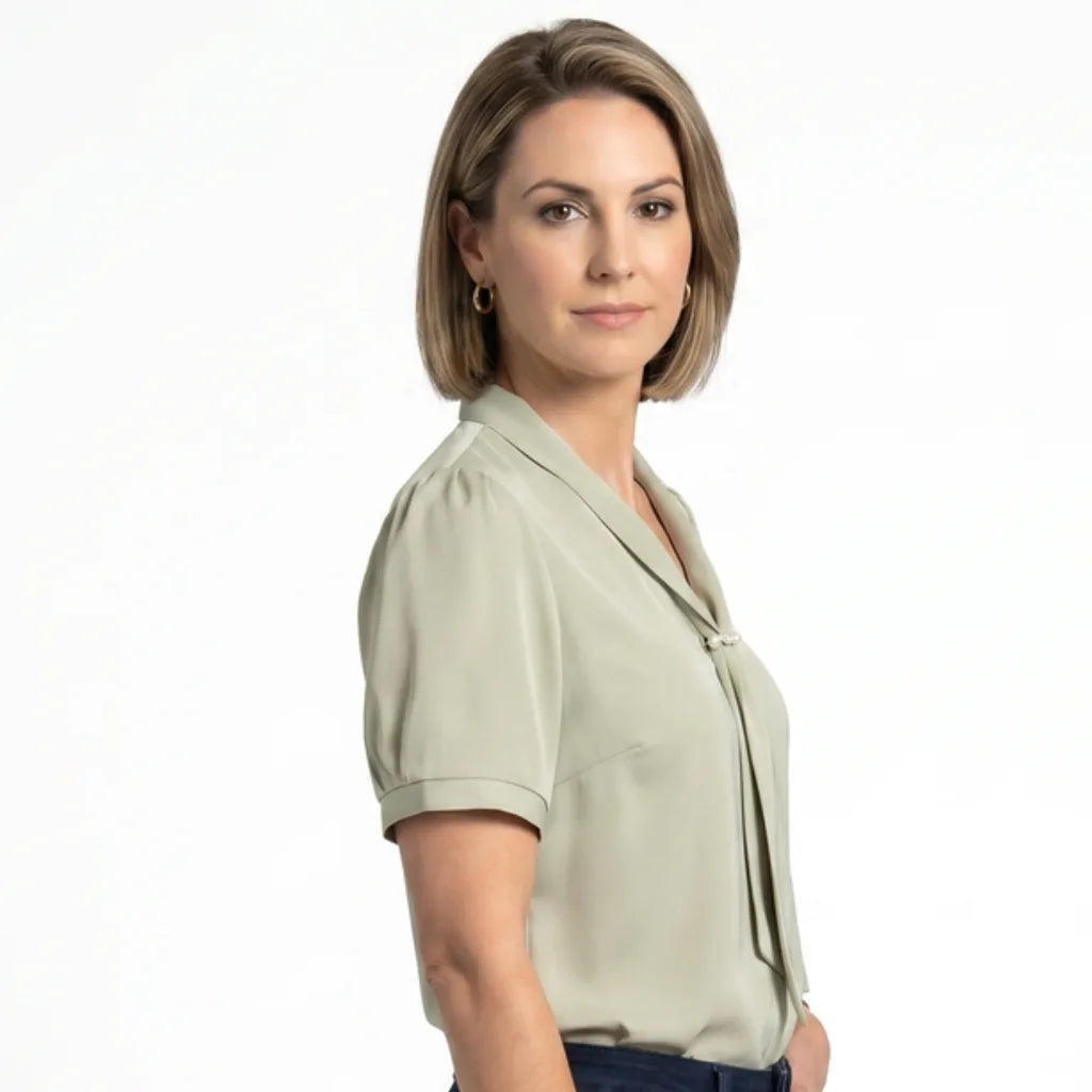 Florence Scarf Collar Blouse