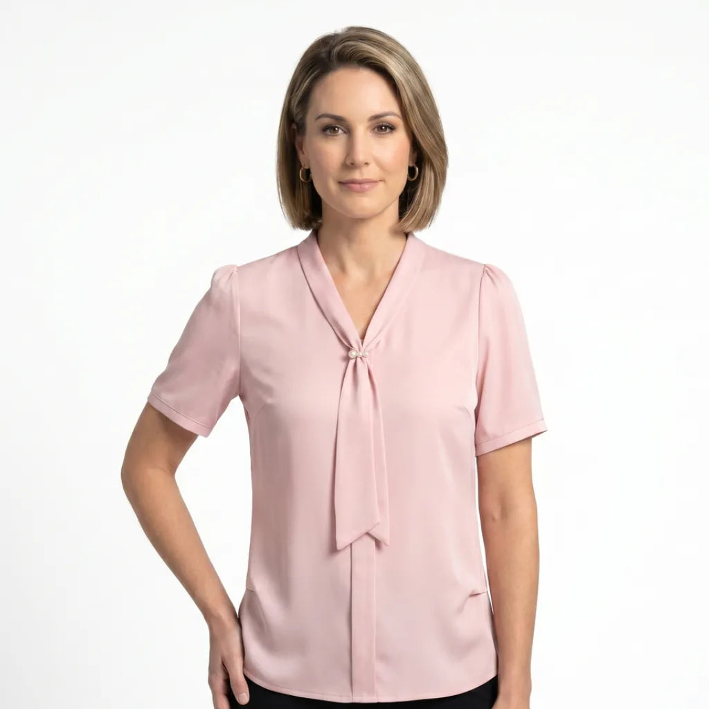 Florence Scarf Collar Blouse