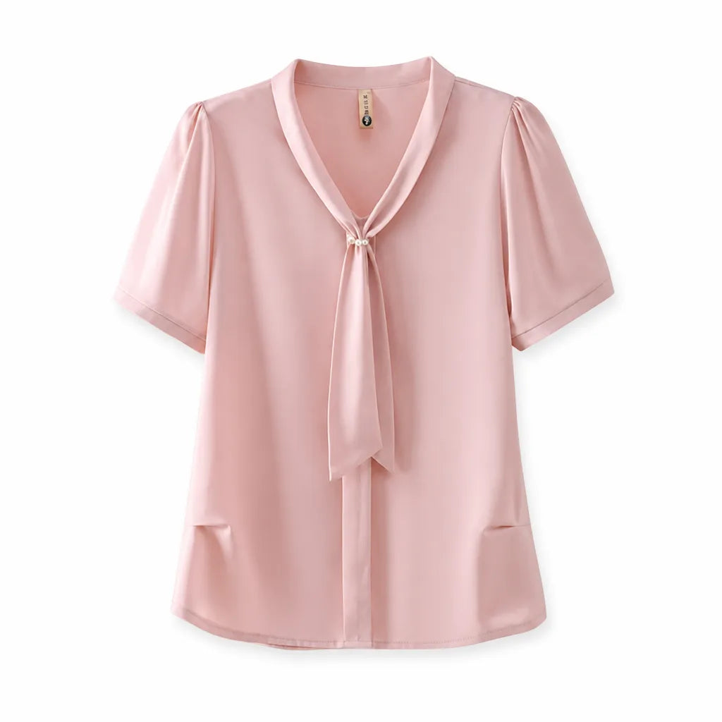 Florence Scarf Collar Blouse