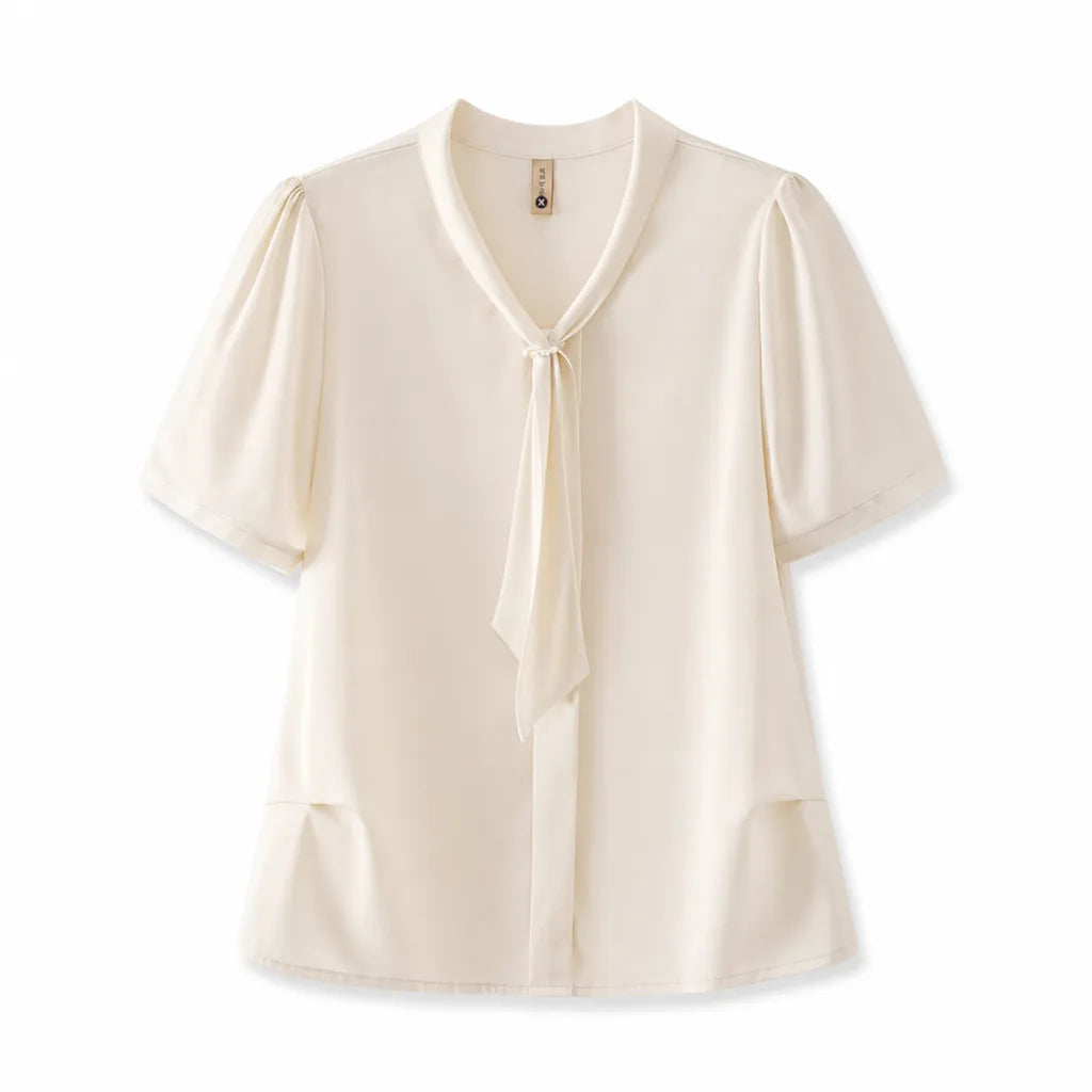Florence Scarf Collar Blouse