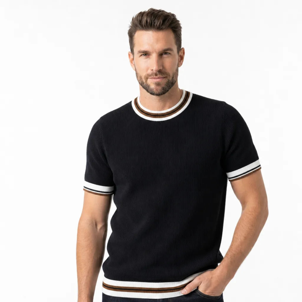 Fred Striped Knit Tee