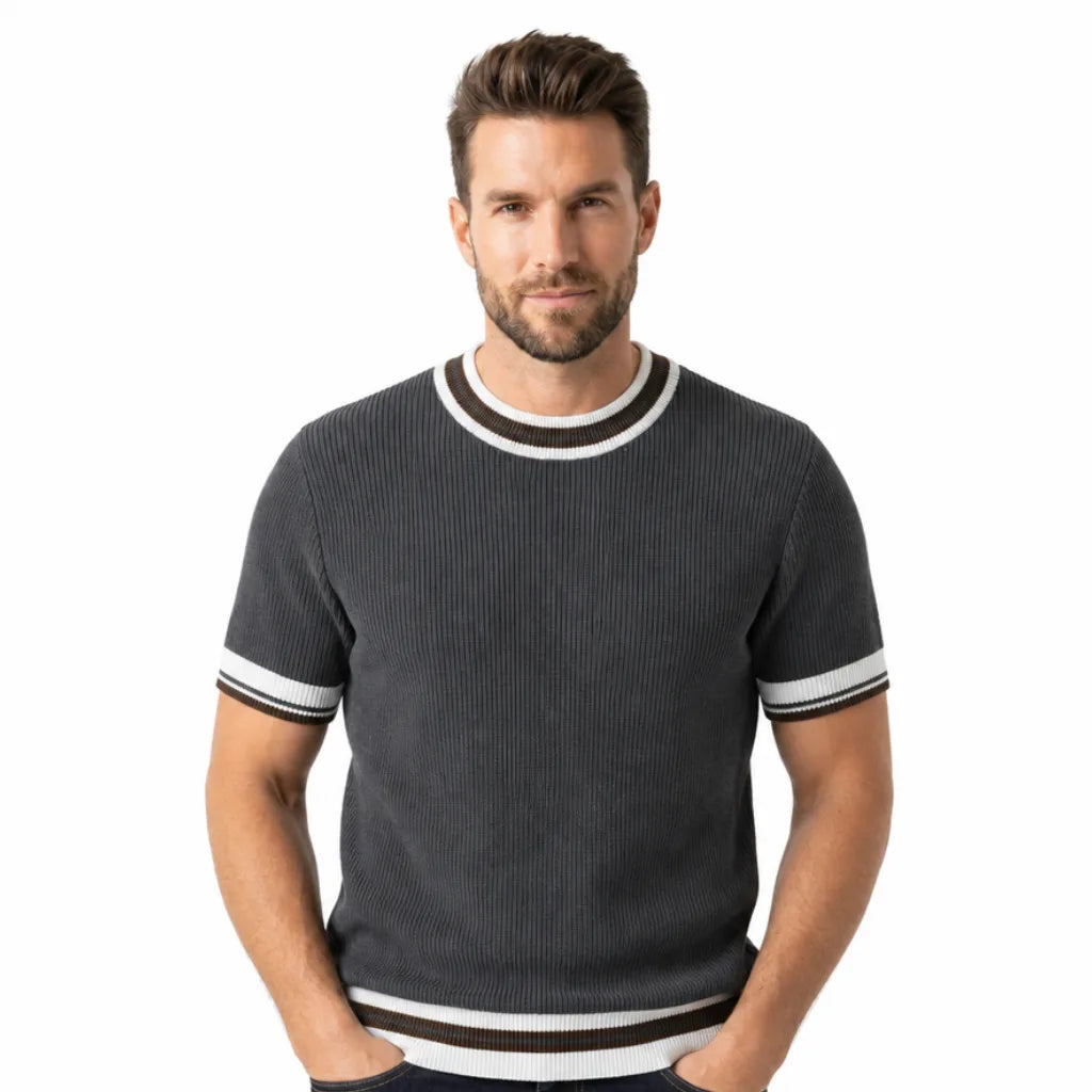 Fred Striped Knit Tee