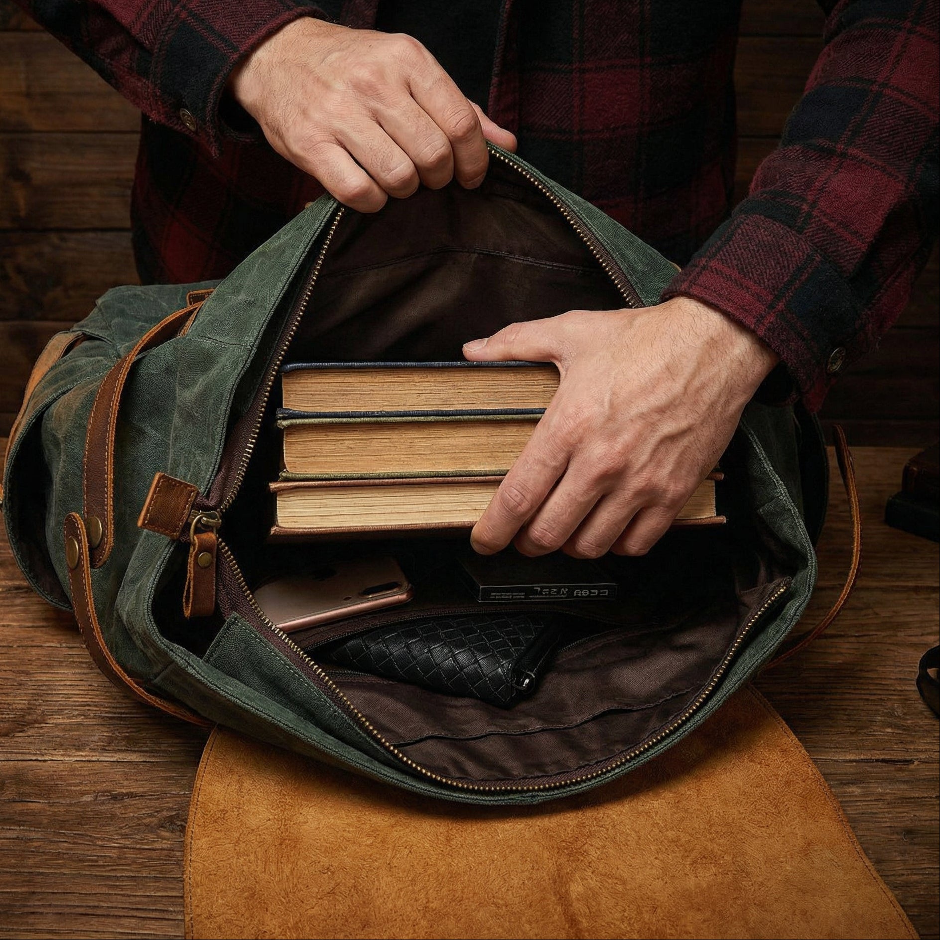 Mustang '05 Canvas Backpack
