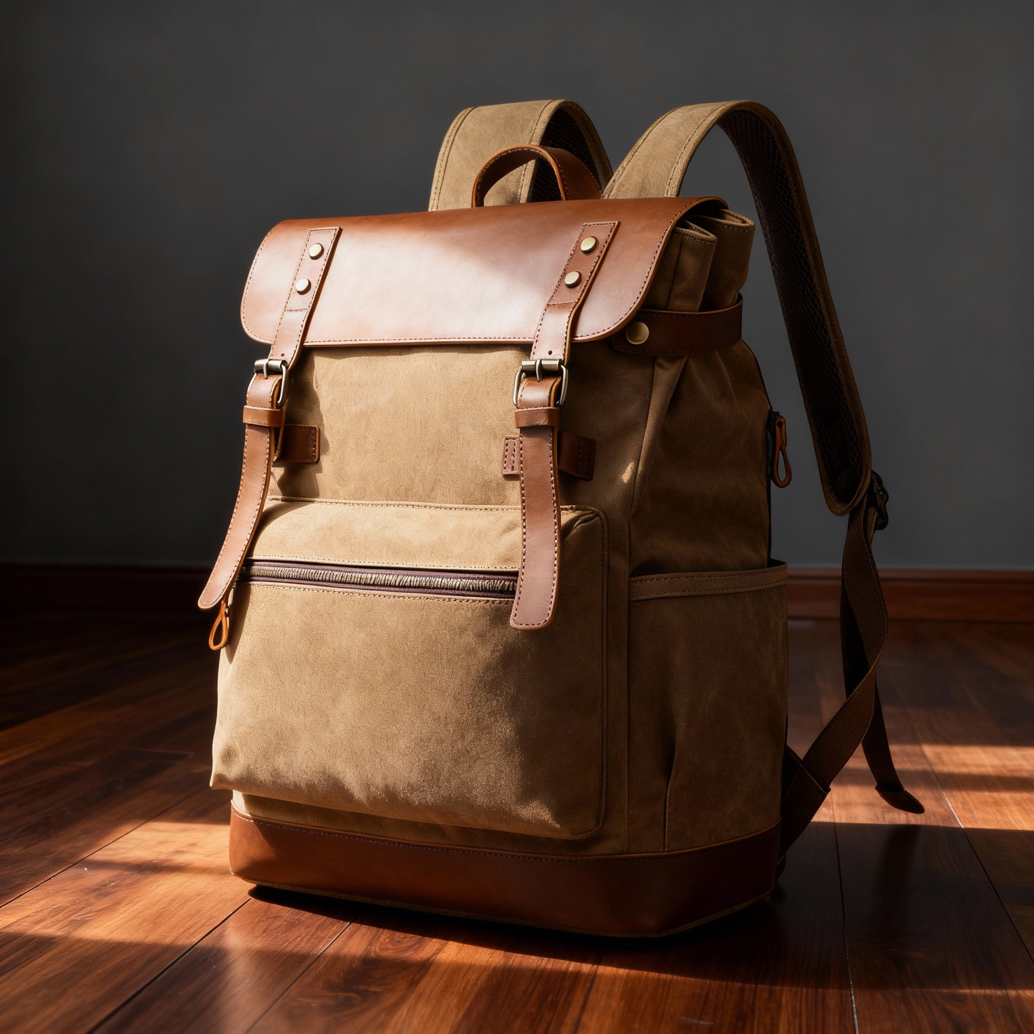 Mustang '05 Canvas Backpack