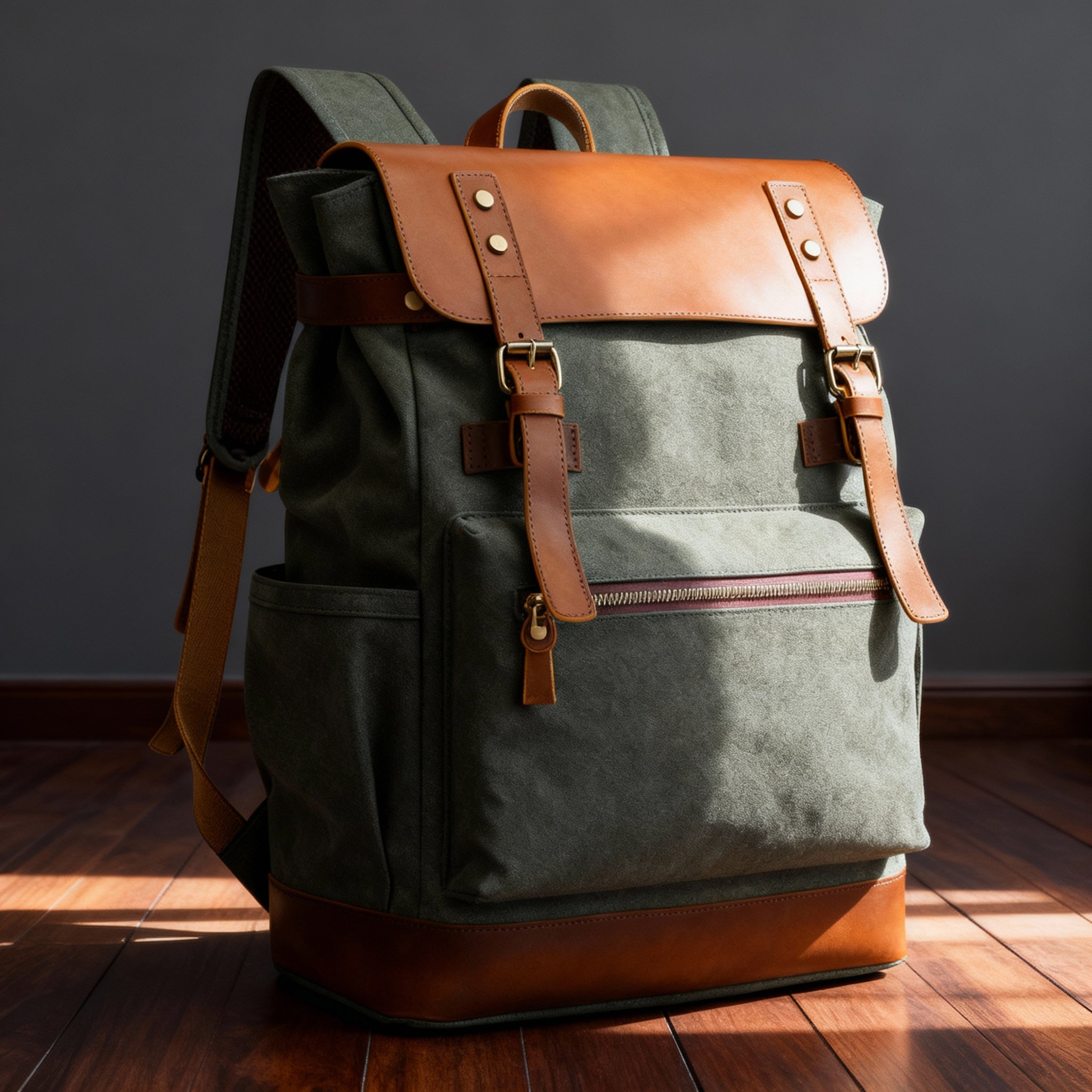 Mustang '05 Canvas Backpack